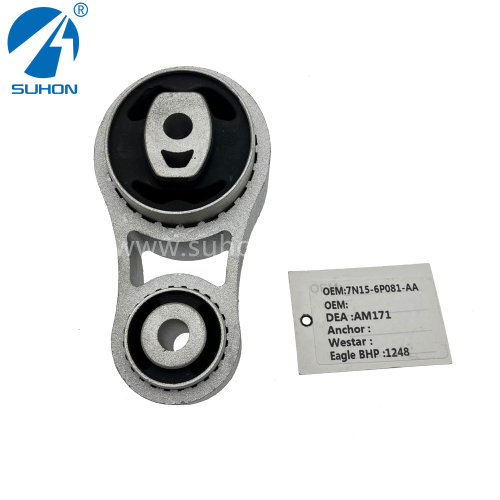 Приклеиваем лапку станка 7N15-6P081AA для резиновых опор двигателя